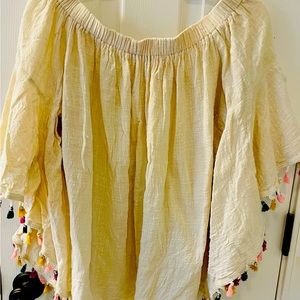Boho tassel shirt